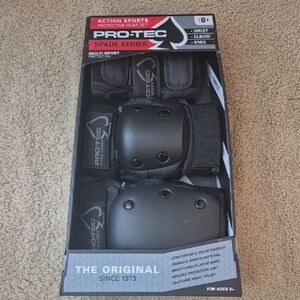Pro-Tec Protective Gear Set in Black